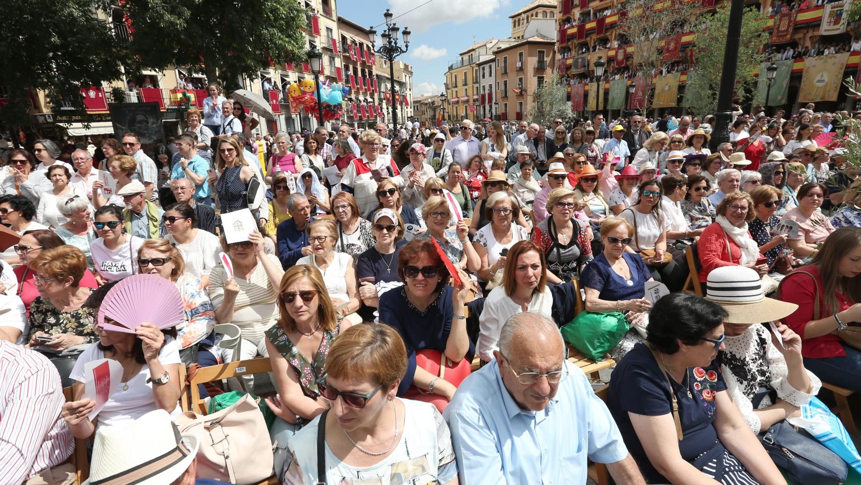 Imagen de archivo de la  procesión del Corpus en Toledo.