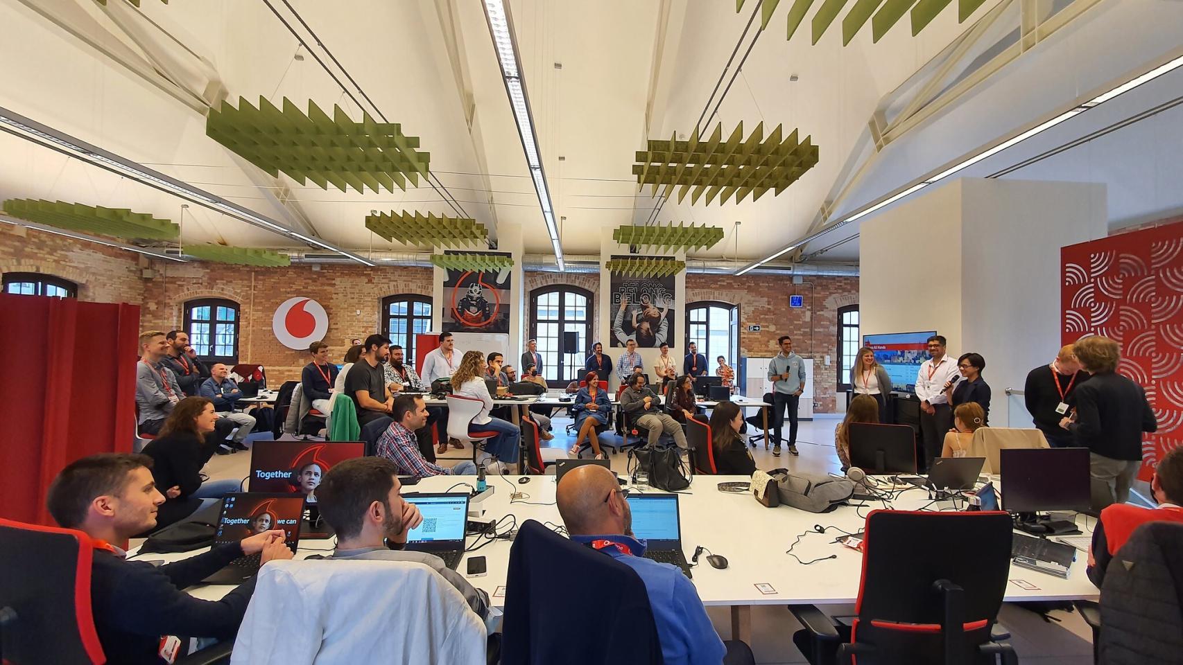 El centro de Vodafone en Málaga.