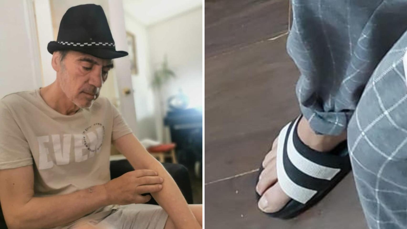 La ropa y las zapatillas con las que se vio por última vez a Mariano Martínez.