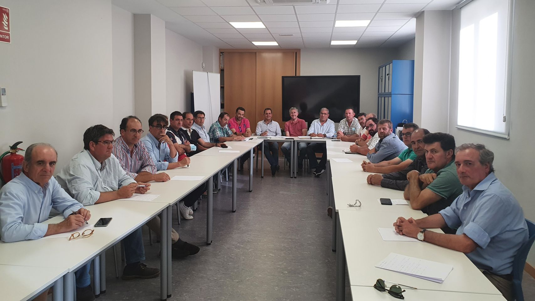 Reunión del colectivo de ganaderos de Salamanca