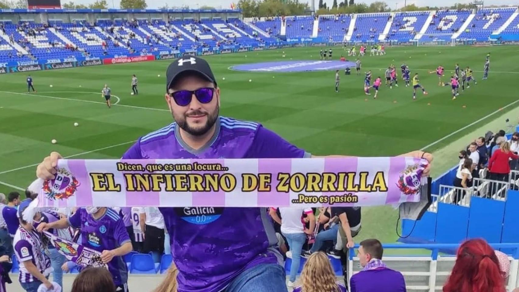 Mario Puertas, presidente de la Federación de Peñas del Real Valladolid