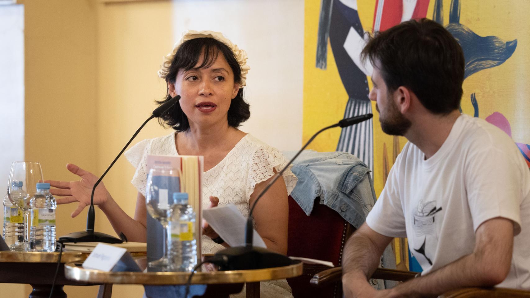 Brenda Navarro en la Feria del Libro de Valladolid