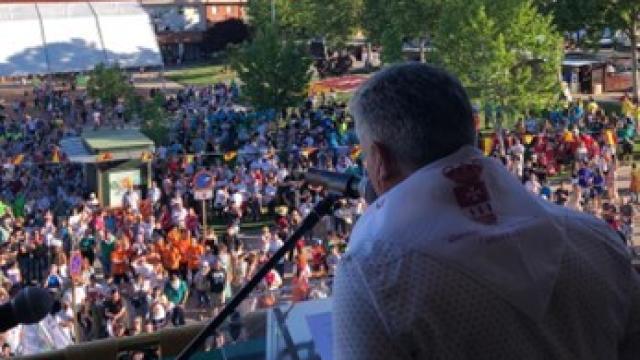 El alcalde, Sarbelio Fernández da por comenzadas las Fiestas de San Antonio 2022