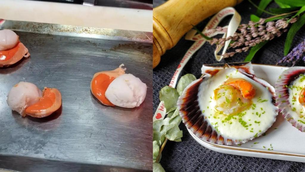 Aunque en la carta de un restaurante diga que esto son zamburiñas, no lo son