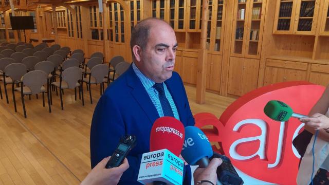 Lorenzo Amor este jueves en Cuenca.