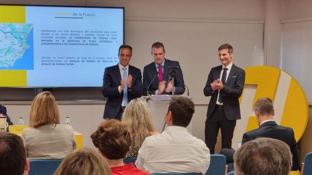 Asamblea del Grupo Hefame donde se aprobó la fusión con Cofarcu.