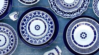 Piezas de Sargadelos.