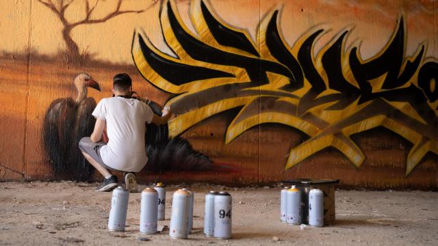 La delgada línea entre el delito y el arte urbano.