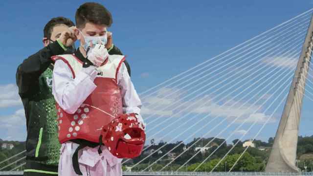 Cartel del Open Cidade do Lérez de taekwondo.