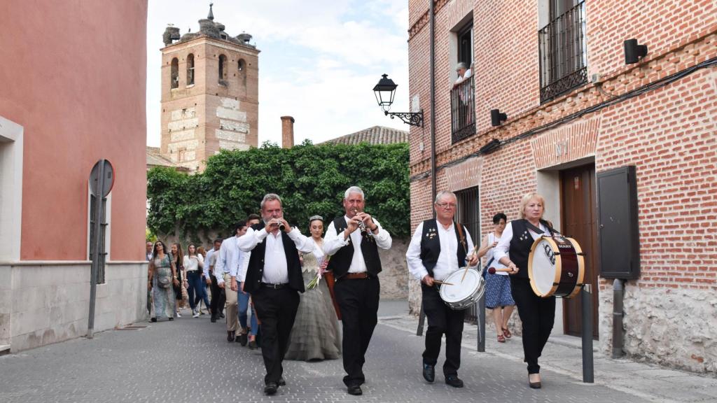Pasacalles de las Fiestas de San Antonio en Mojados 2022