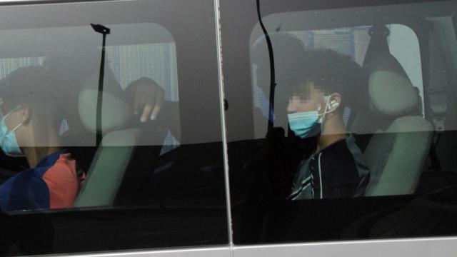 Expulsión de los menores marroquíes en 2021.