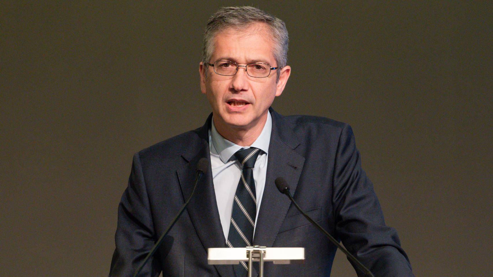 El gobernador del Banco de España, Pablo Hernández de Cos, en una imagen de archivo.