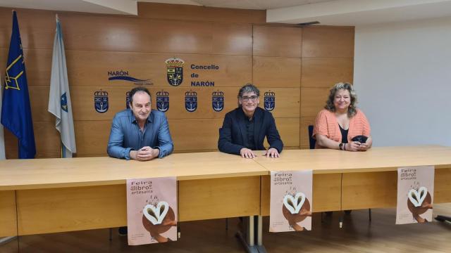 Presentación de la Feira do Libro e da Artesanía.