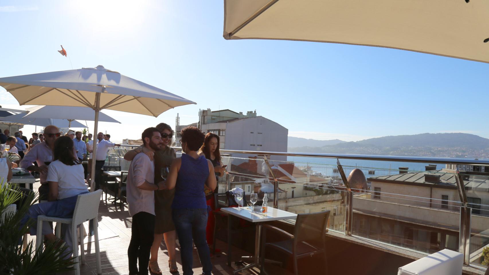 Reinauguración del Hotel Maroa, en Vigo.