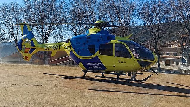 Helicóptero medicalizado de Sacyl