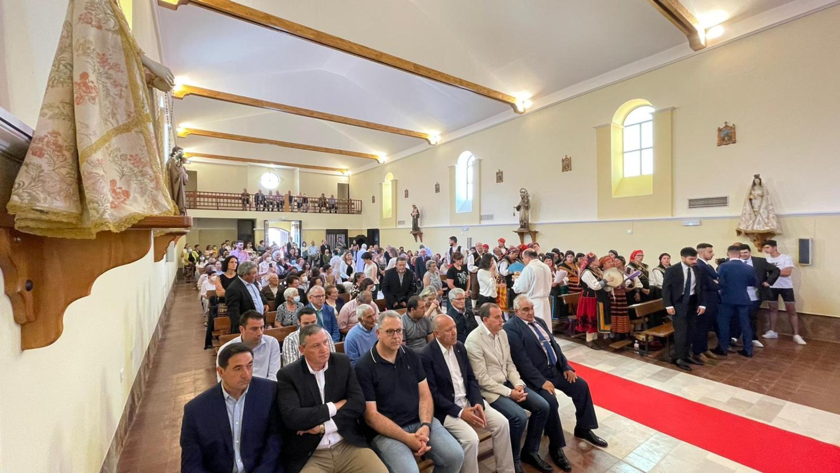 Imagen del interior de la iglesia