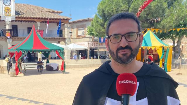 Sergio Gutiérrez en Escalona (Toledo). Foto: PSOE CLM.