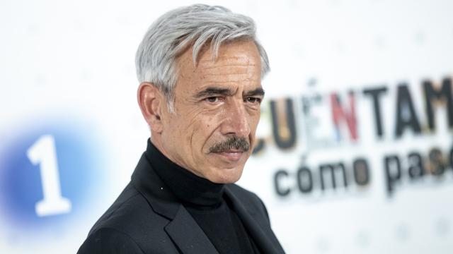 Imanol Arias, el pasado enero, durante la presentación de la temporada 22 de 'Cuéntame como pasó'.