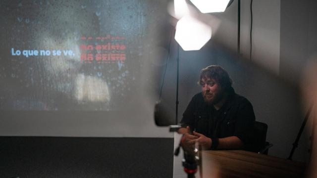 Entrevista a Santi Palacios en Cámara Lúcida de EL ESPAÑOL. Foto: Sara Fernández