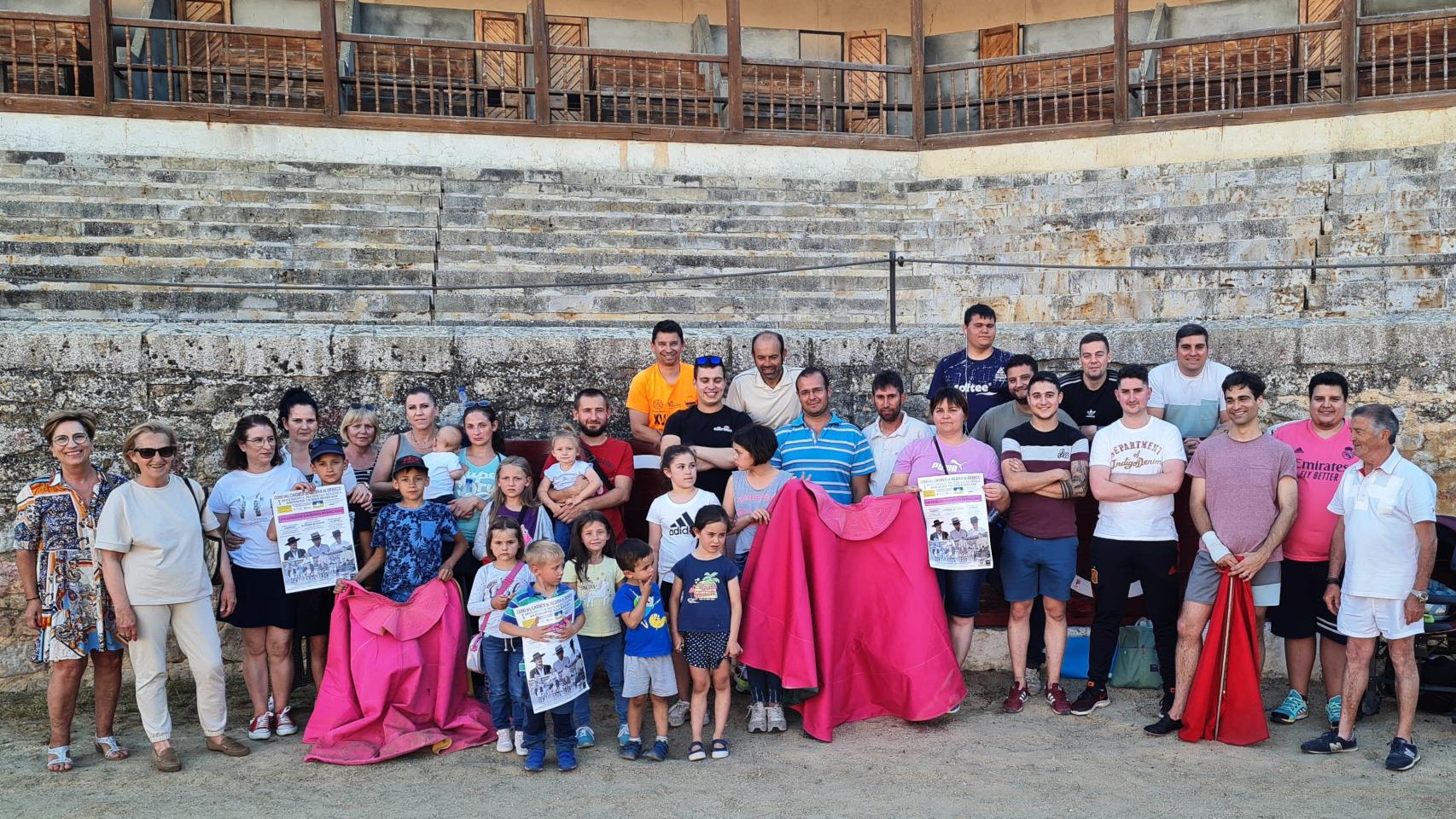 Becerrada solidaria por Ucrania en Medina de Rioseco