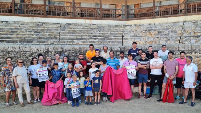 Becerrada solidaria por Ucrania en Medina de Rioseco