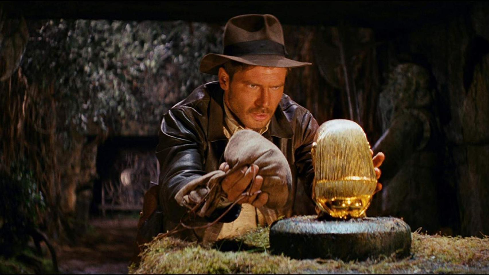 Harrison Ford, en una escena de 'En busca del arca perdida'.
