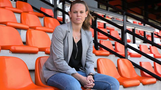 La nueva entrenadora del Deportivo Abanca, Irene Ferreras.