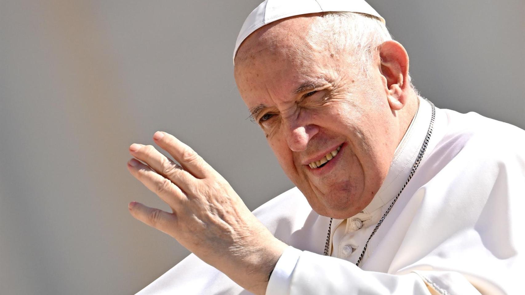 El Papa Francisco en su última Audiencia semanal en la plaza de San Pedro del Vaticano.