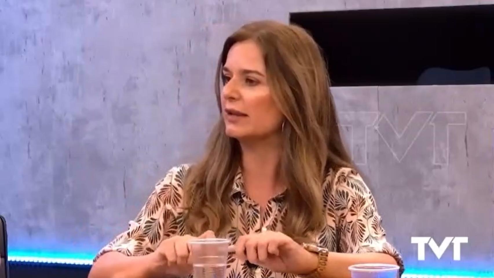 La Secretaria de Comunicación del Partido Socialista de Torrevieja, Myriam Ghersi.