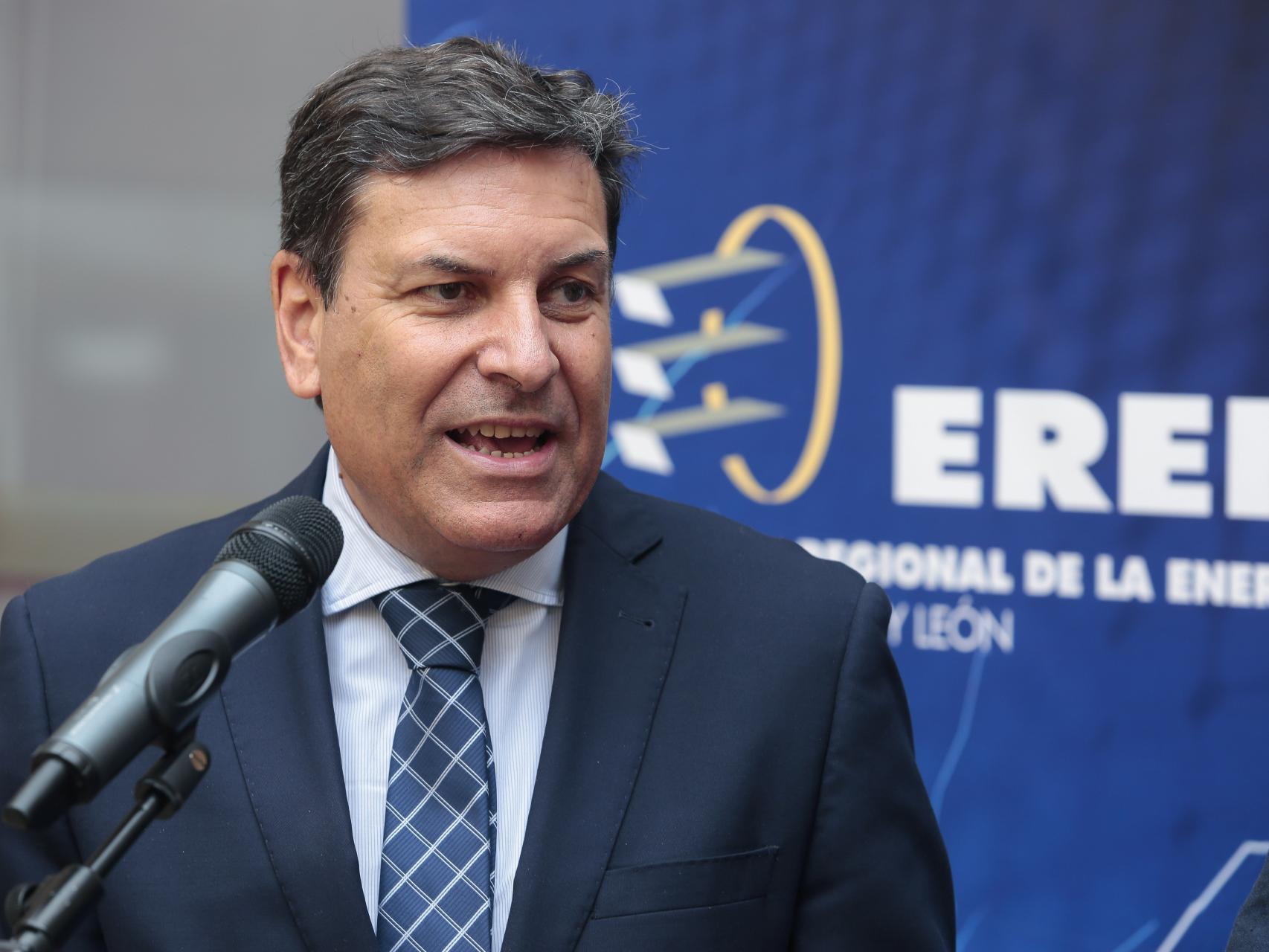 Carlos Fernández Carriedo en los actos del 25 aniversario del Ente Regional de la Energía.