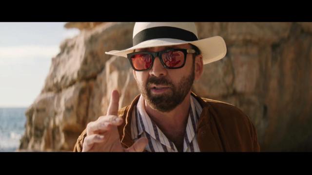 Escena exclusiva de la comedia con Nicolas Cage haciendo de sí mismo y rodada en Mallorca.