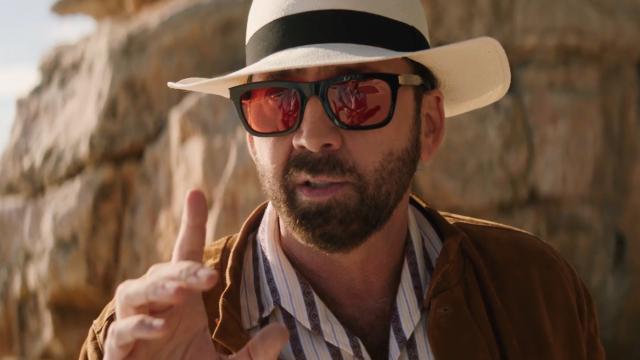 Escena exclusiva de la comedia con Nicolas Cage haciendo de sí mismo y rodada en Mallorca.