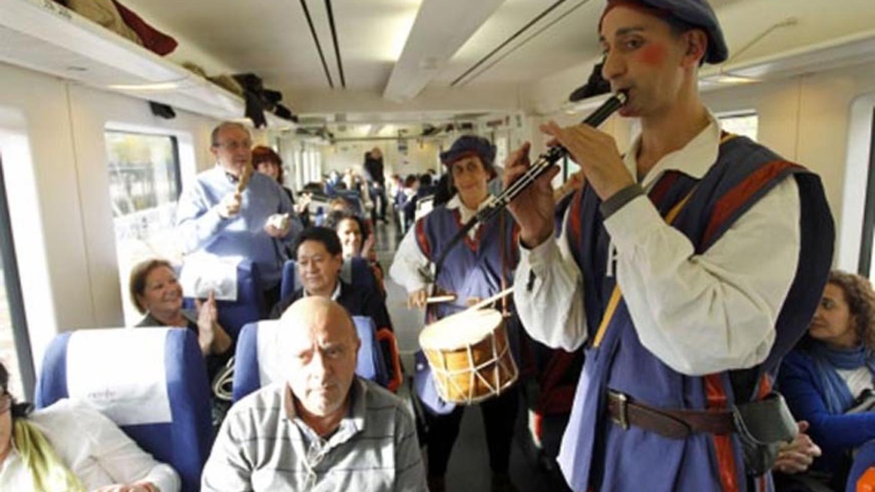 Imagen de archivo del Tren Medieval de Sigüenza