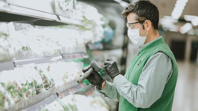 Trabajador de Mercadona.