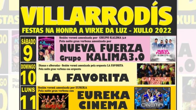 Fiestas patronales en Villarrodís.