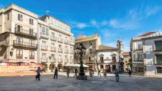Plaza de la Constitución, en Vigo.