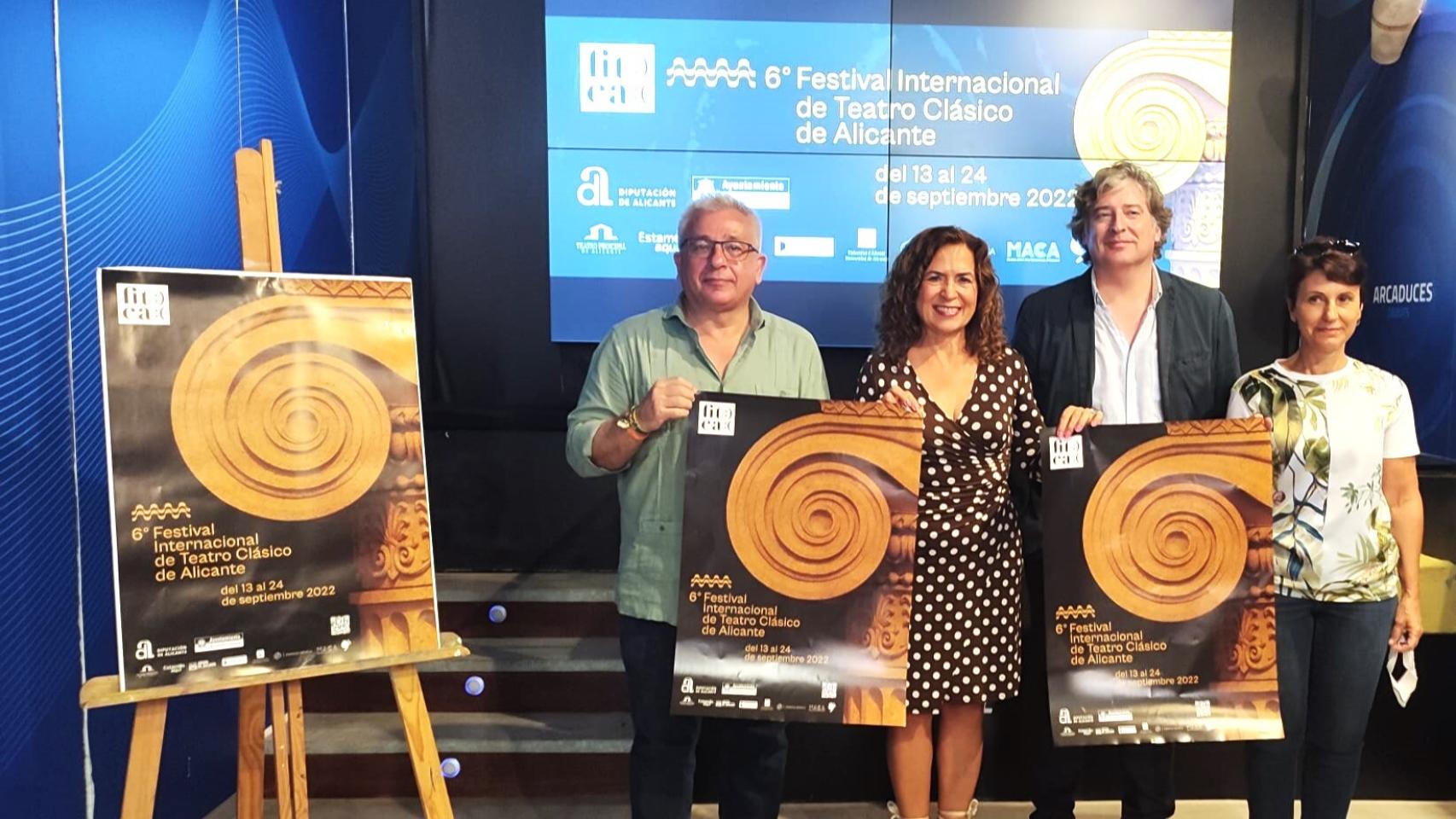 El Museo de Aguas acoge la presentación del festival de teatro que se celebrará en Alicante.