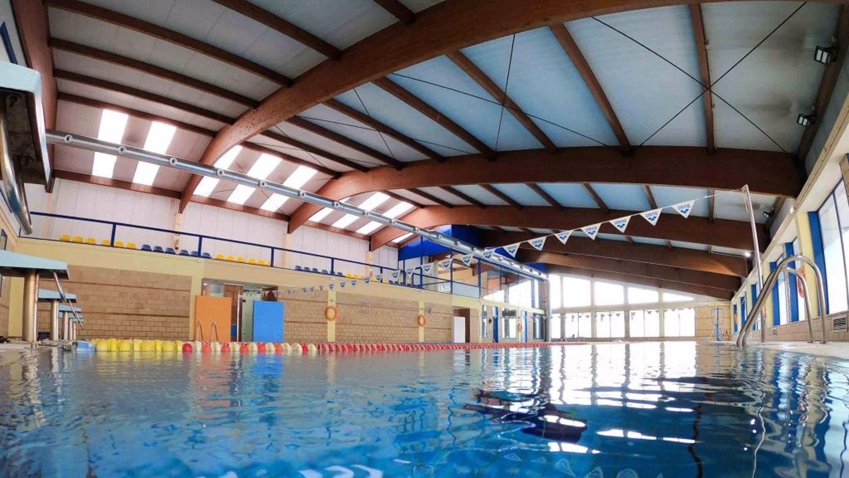 Piscina municipal de O Porriño.