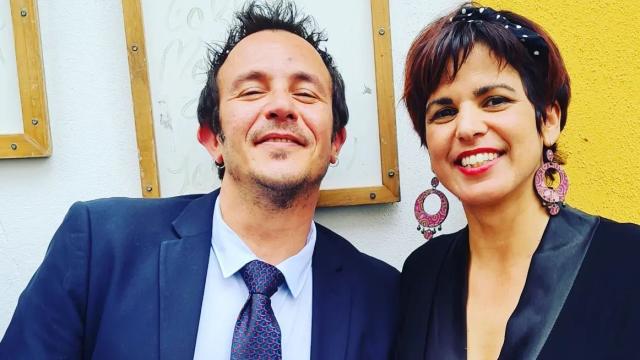 Teresa Rodríguez y Kichi en una imagen de sus redes sociales.