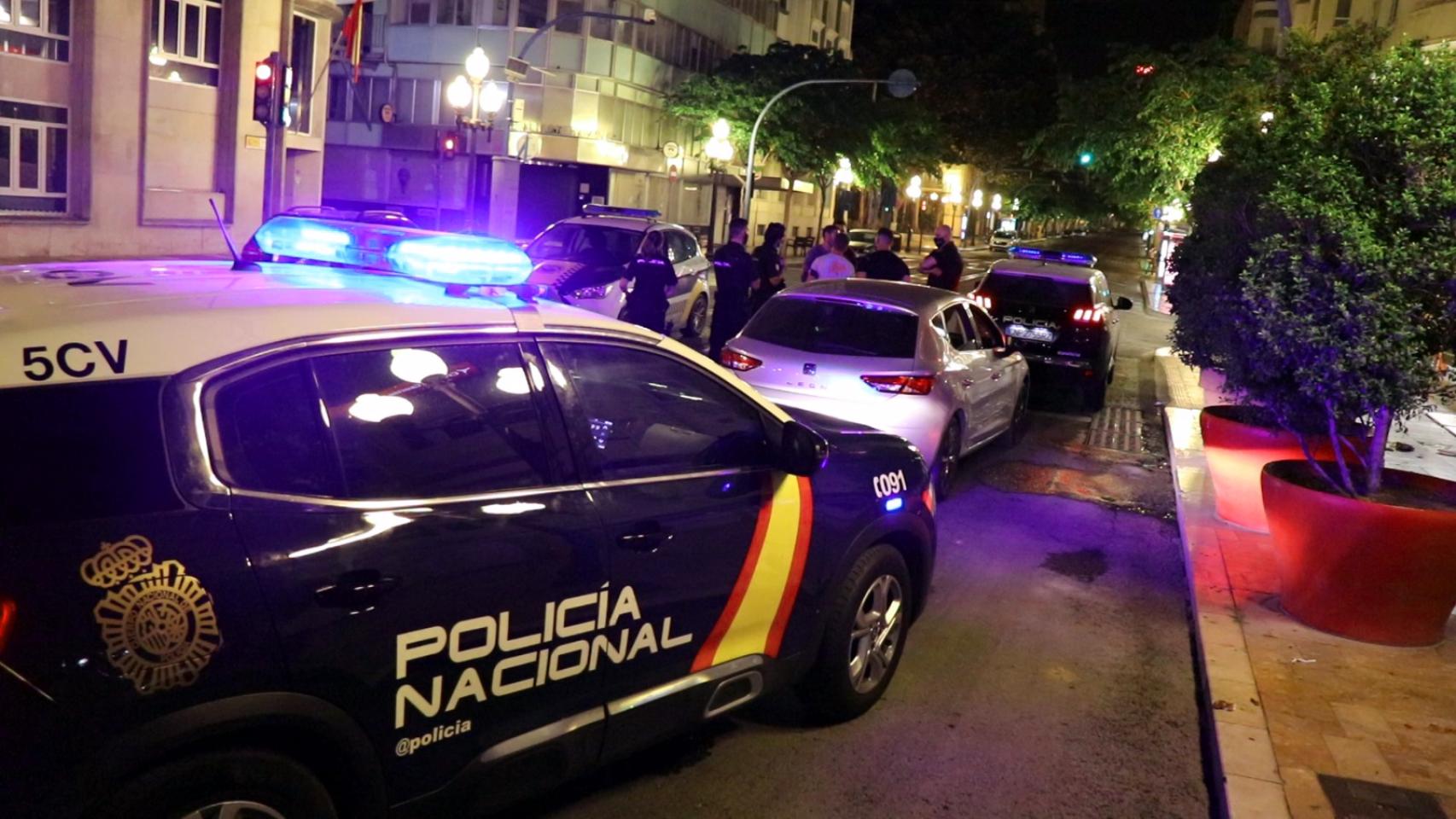 Imagen de archivo de un control de la Policía Local.