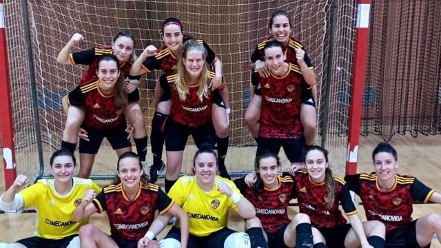 Equipo femenino de fútbol sala CFS Eixample
