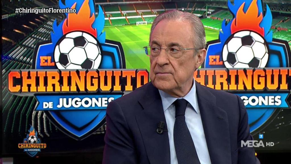 Florentino Pérez, en El Chiringuito de Jugones