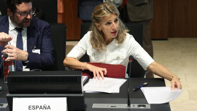 La vicepresidenta segunda, Yolanda Díaz, ha asistido este jueves a la reunión de ministros de Trabajo de la UE en Luxemburgo