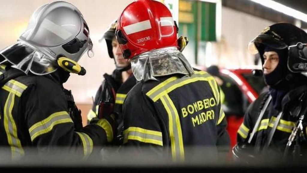 Bomberos de Madrid en una imagen de archivo.