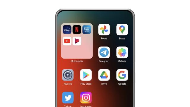 Widget de carpeta