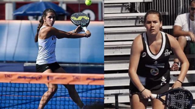 A la izquierda la vallisoletana Bea Caldera, a la derecha Sofía Saiz.