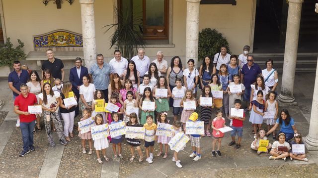 Entrega de premios en la Diputación de Valladolid