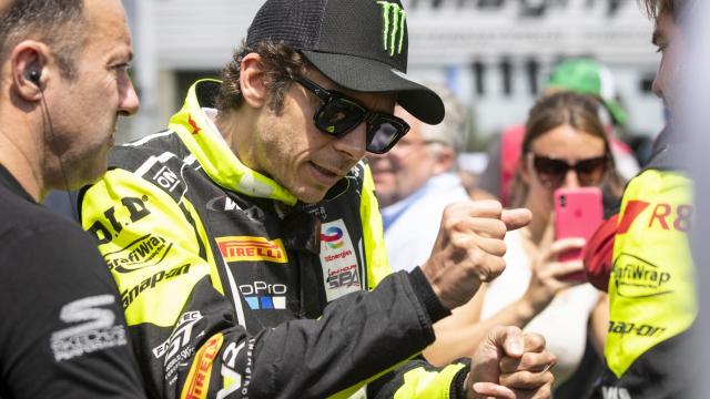 Valentino Rossi durante su etapa como piloto del GT World Challenge Europe Sprint Cup