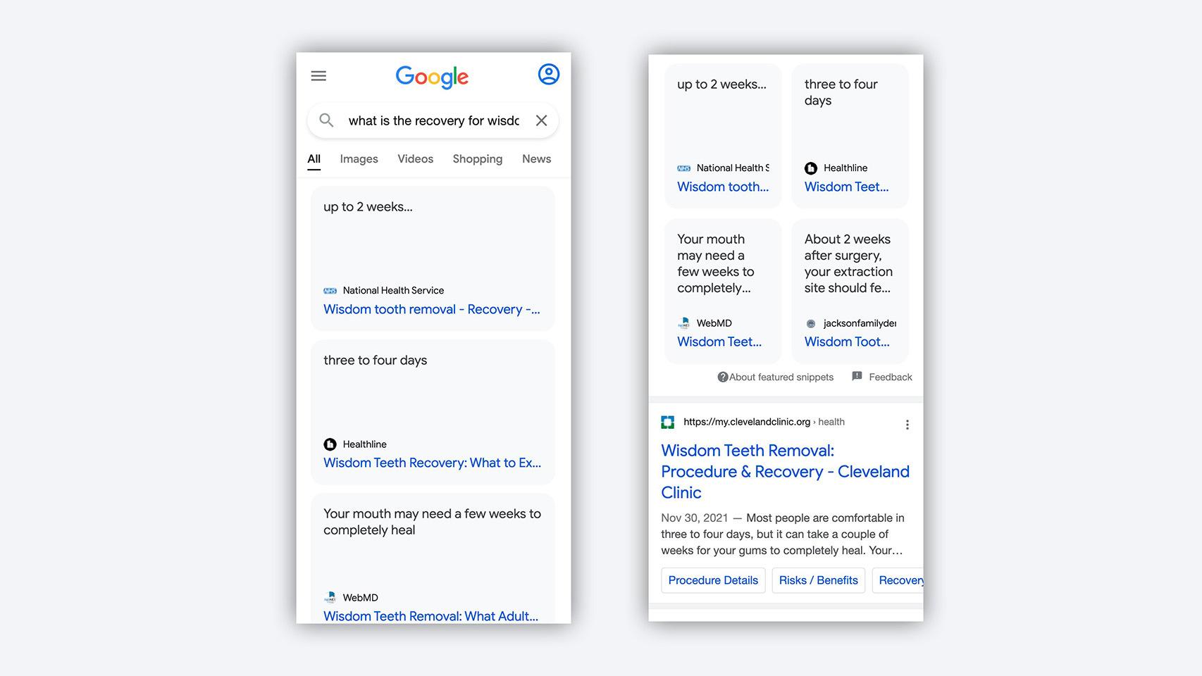 Se redefine el buscador de Google cuando preguntas algo