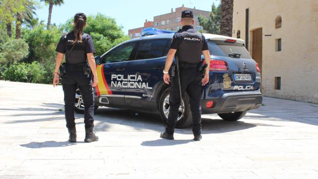 Dos agentes de la Policía Nacional en una imagen de archivo.